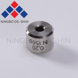 Charmilles C102 ceramic casing with black diamond Lower Diamond Guide 0.30mm 200432814, 432.814