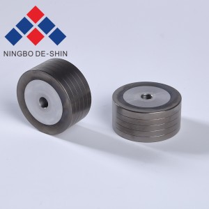 Charmilles C406 Grey Kisi Pinch Roller, Wajer Drive Roller b'4 skanalaturi 50D×8d×24T, 130003173A, 100449329A, 543.799A, 449.329A, 200543799A