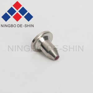 Fanuc F124 Guide, lower nozzle, Jet nozzle, Jet nozzle with ruby 1.0mm A290-8110-Y774