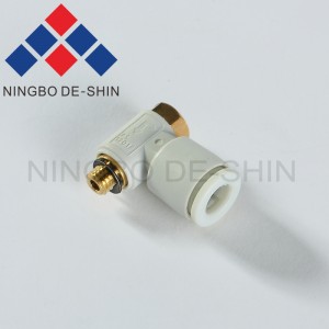 Fanuc Male stud elbow L6-M5 connector A97L-0200-0903, A97L-0201-0606#L6-M5-T, A97L-0201-0606/L6-M5-T, A97L-0200-0903#L6-M5, A97L-0200-0903/L6-M5